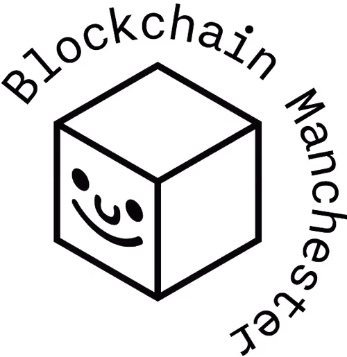Blockchain Manchester logo.